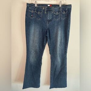 Tommy Hilfiger GUC vintage Y2K boot cut jeans Size 13
